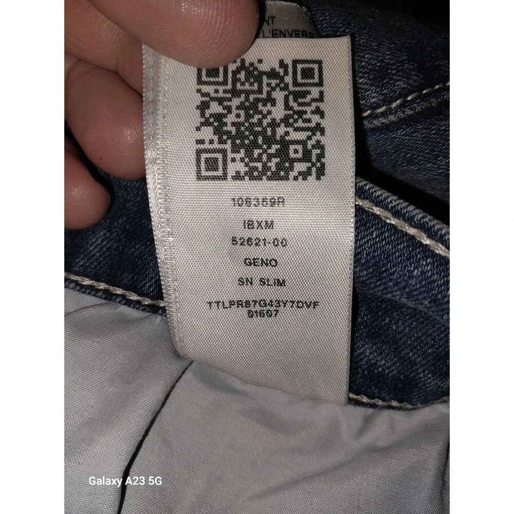 True Religion Geno Relaxed Slim 36